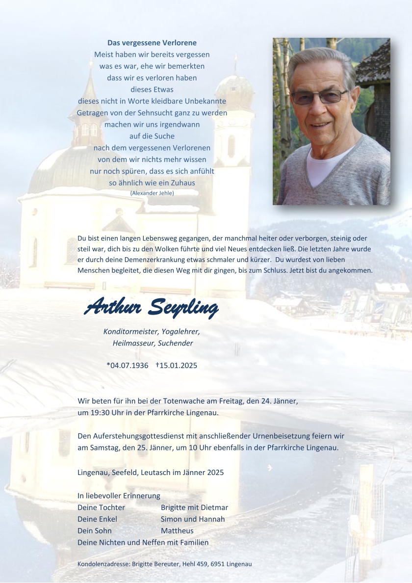 Arthur Seyrling